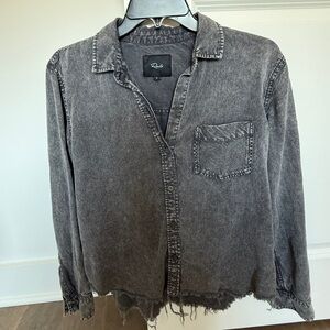 Rails Ingrid Raw Button Down | S